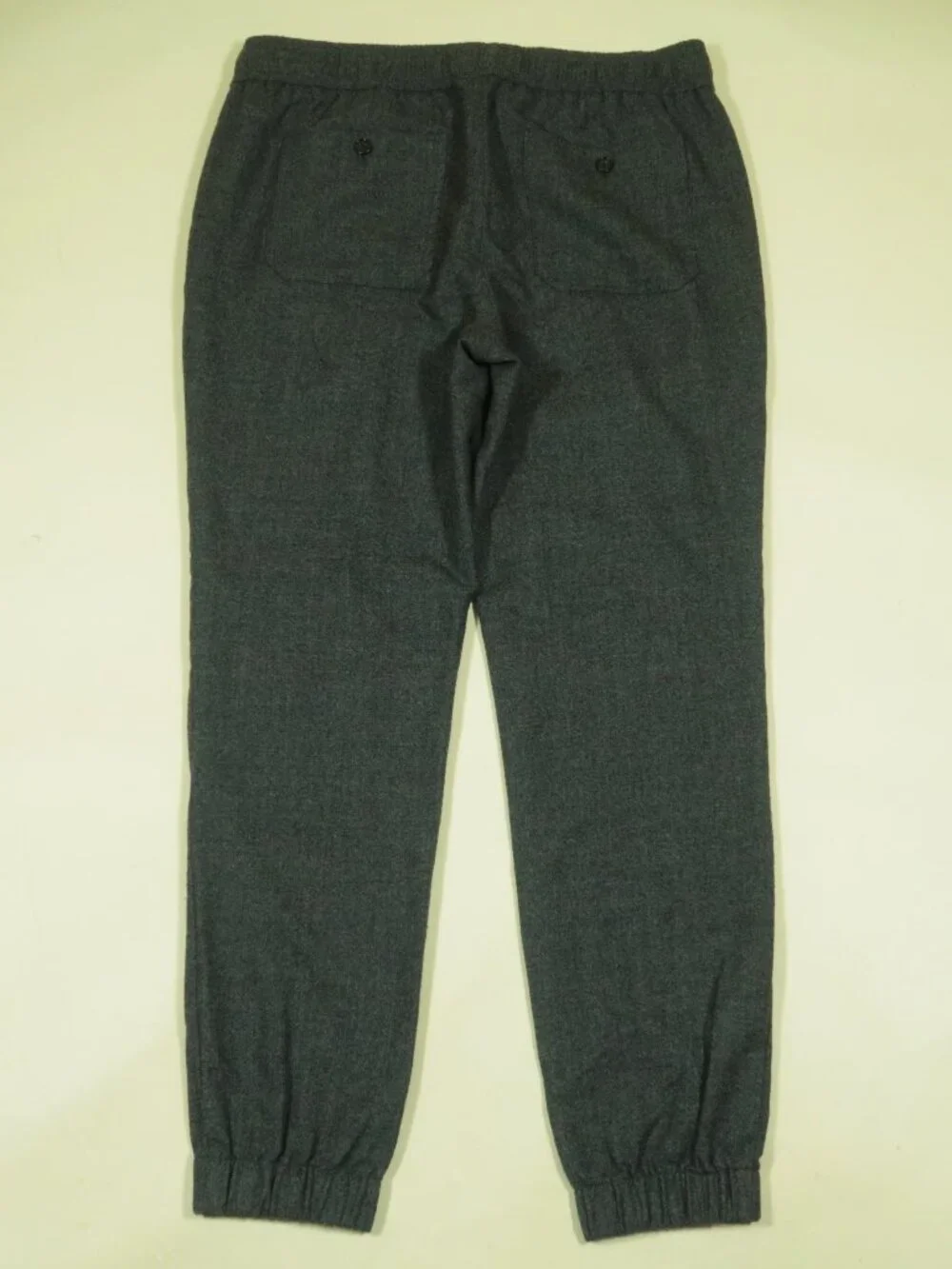 Banana Republic Wool Suit Trouser Joggers Mens 33 Gray Modern Fit Corpcore New